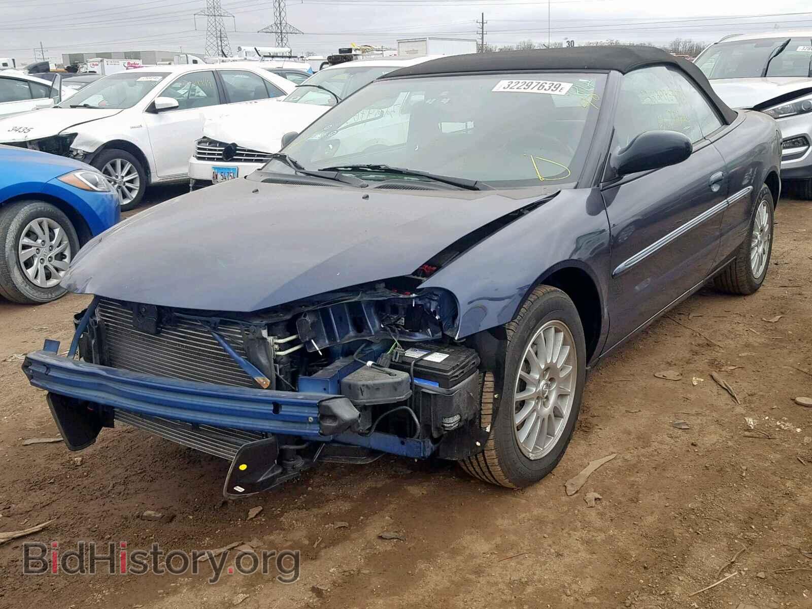 2005 CHRYSLER SEBRING - VIN: 1C3EL55RX5N699671 - Фото 2