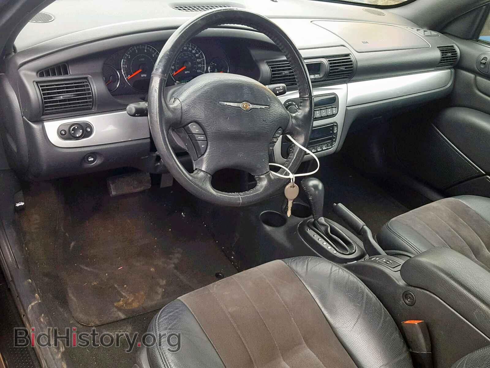 2005 CHRYSLER SEBRING - VIN: 1C3EL55RX5N699671 - Фото 9
