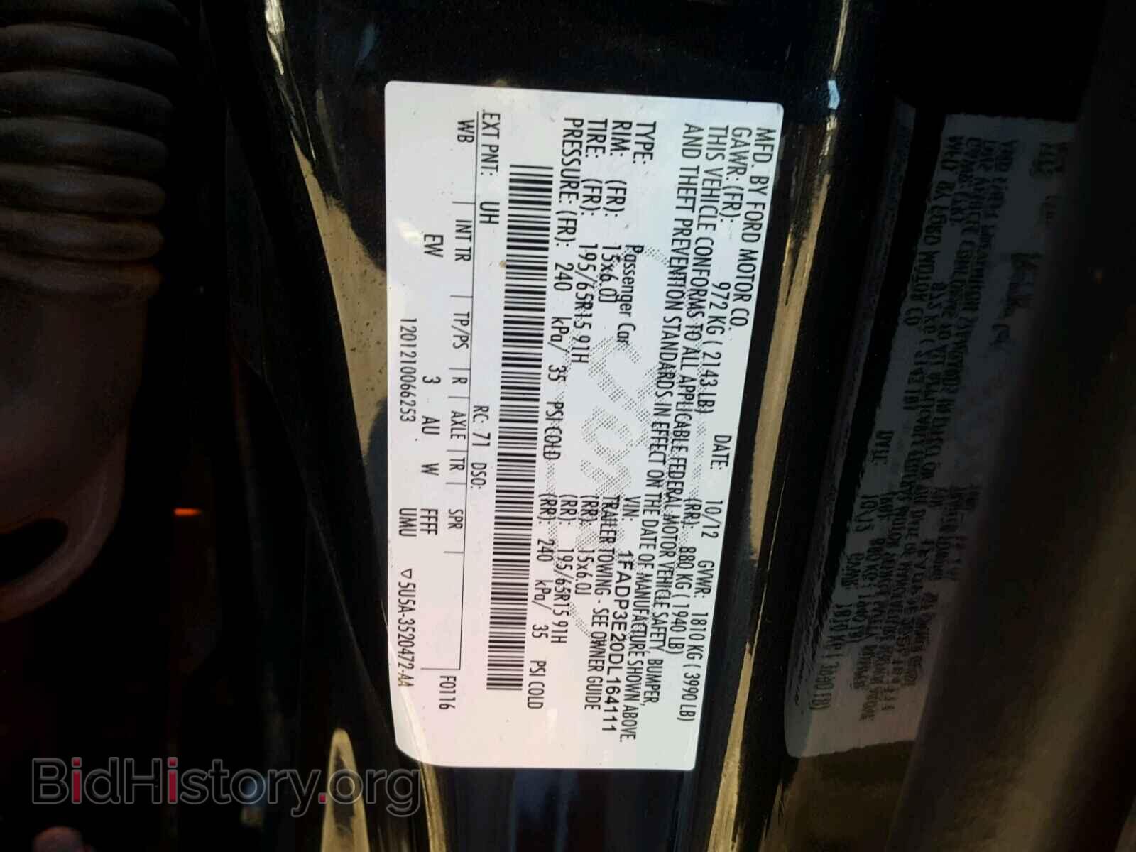 2013 FORD FOCUS - VIN: 1FADP3E20DL164111 - Photo 10