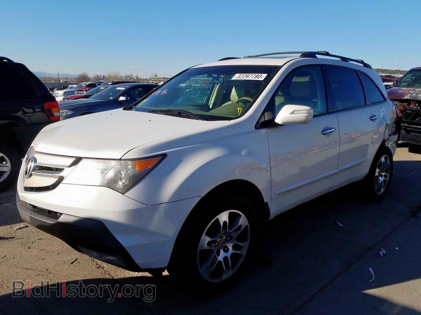 2007 ACURA MDX - VIN: 2HNYD28287H543749 - Фото 2