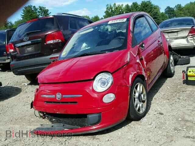 2012 FIAT 500 - VIN: 3C3CFFAR1CT125290 - Фото 2