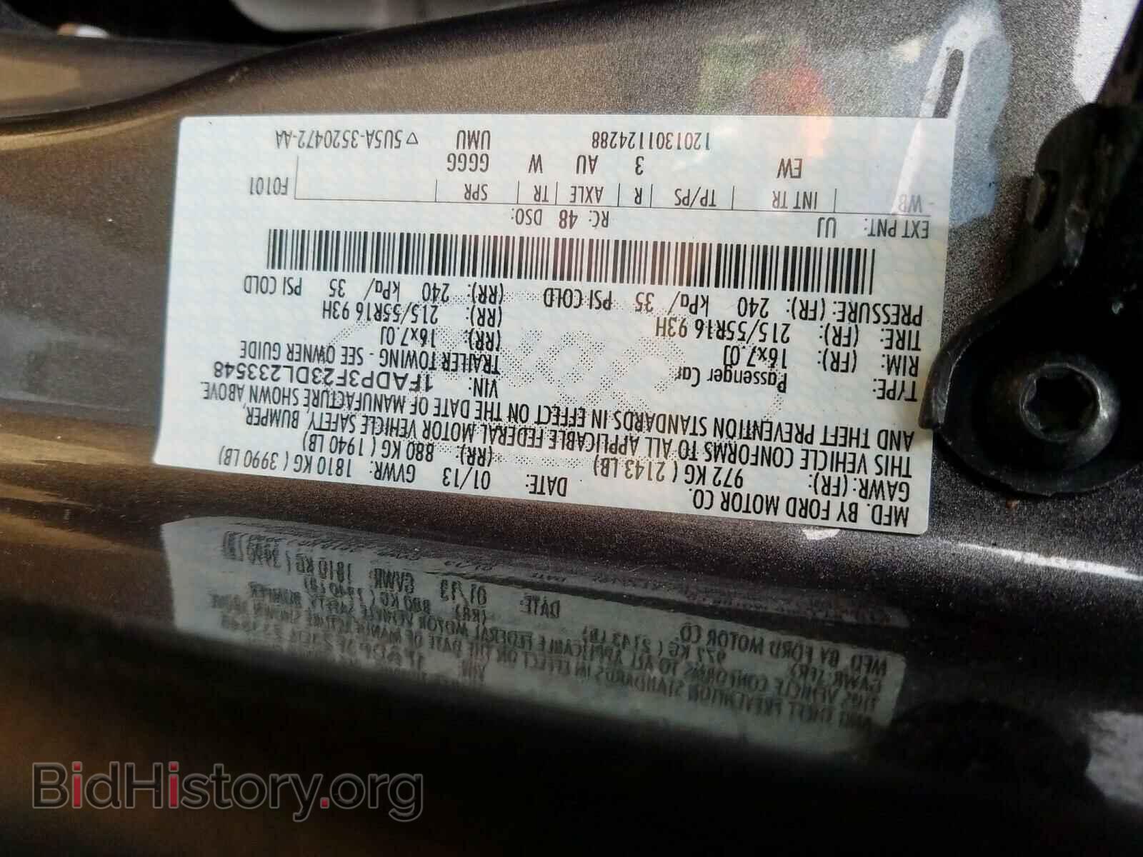 2013 FORD FOCUS - VIN: 1FADP3F23DL233548 - Photo 10