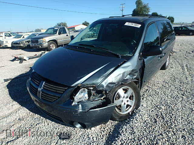 2007 DODGE CARAVAN - VIN: 2D4GP44L77R166122 - Фото 2