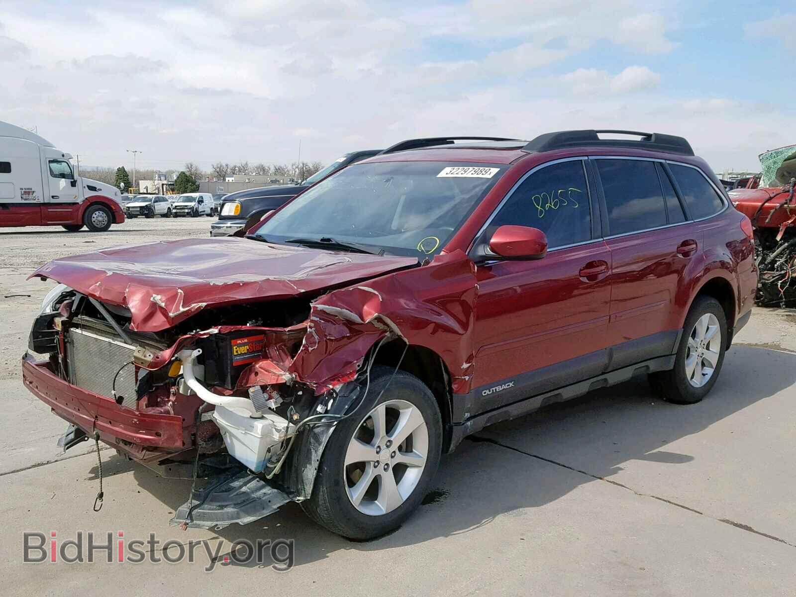 2014 SUBARU OUTBACK 2. - VIN: 4S4BRCDC9E3247989 - Фото 2