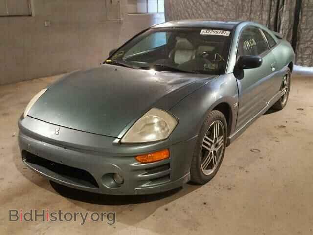 2004 MITSUBISHI ECLIPSE - VIN: 4A3AC74HX4E038281 - Фото 2