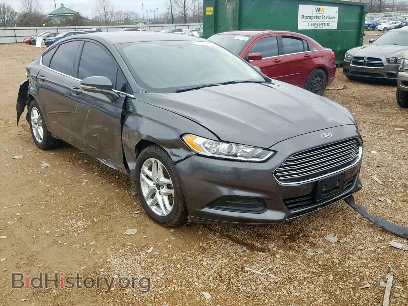 Фотография 3FA6P0H75GR348755 - FORD FUSION SE 2016