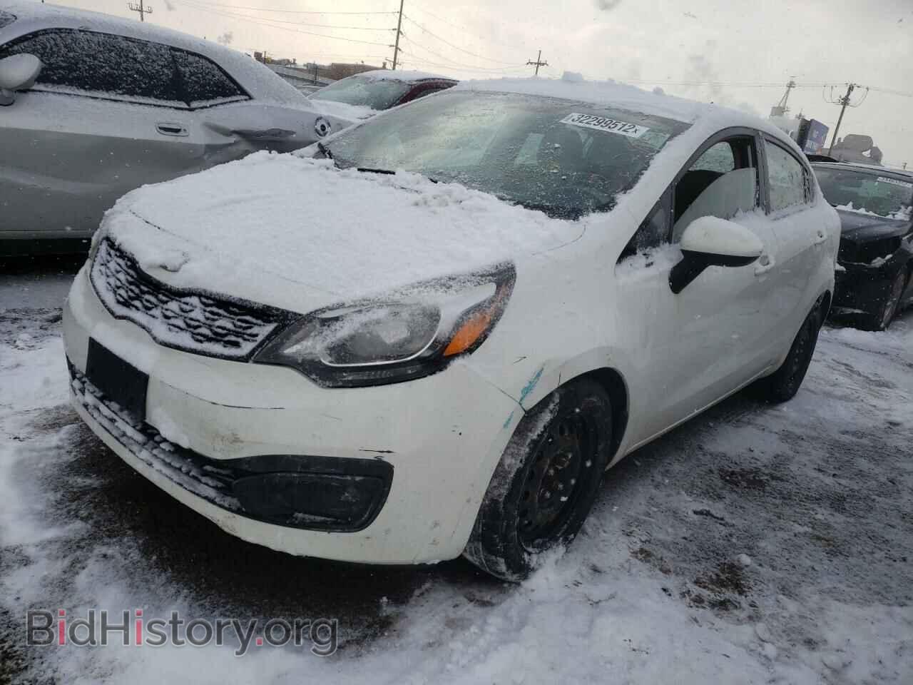 2013 KIA RIO - VIN: KNADM4A34D6257040 - Фото 2
