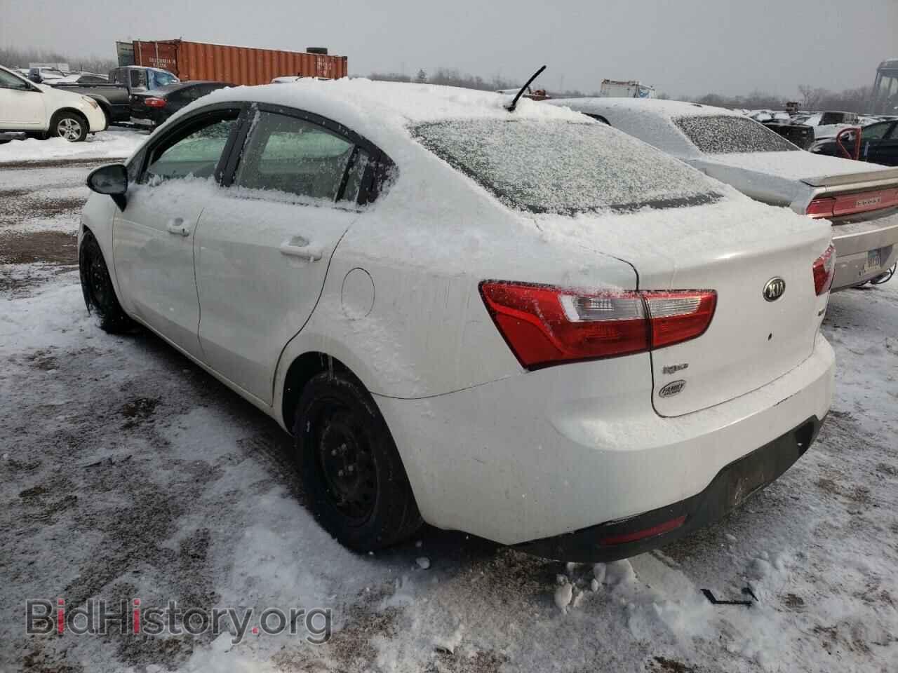 2013 KIA RIO - VIN: KNADM4A34D6257040 - Фото 3