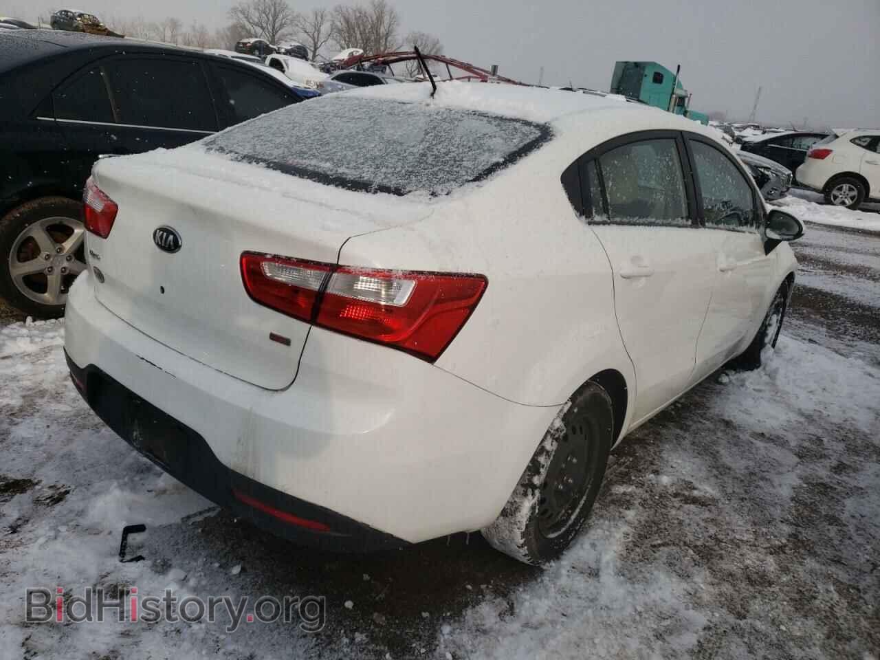 2013 KIA RIO - VIN: KNADM4A34D6257040 - Фото 4