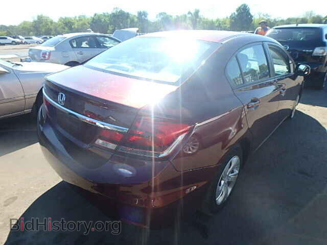2013 HONDA CIVIC - VIN: 2HGFB2F57DH593281 - Фото 4