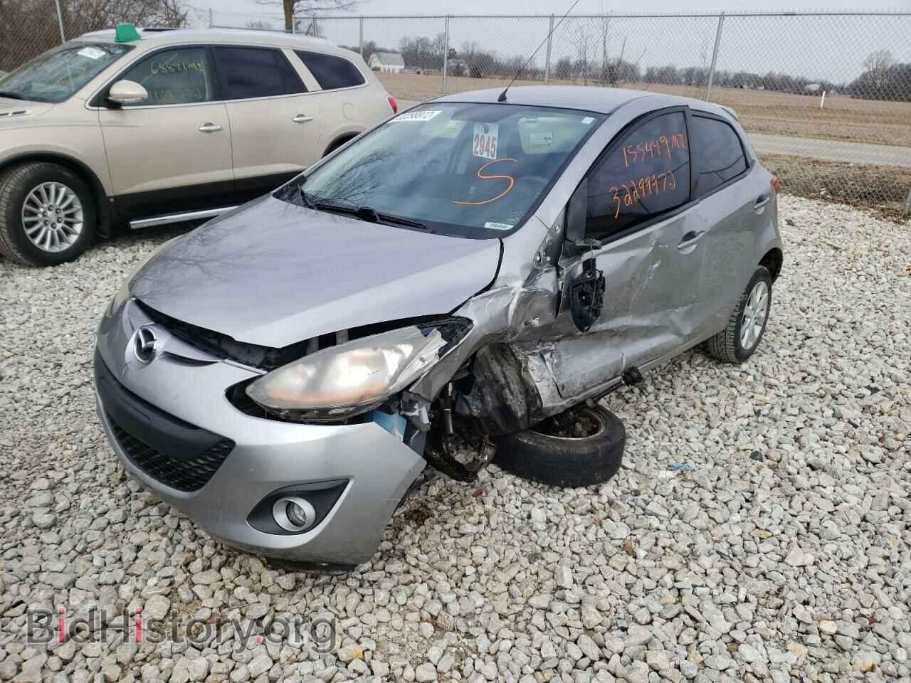 2012 MAZDA 2 - VIN: JM1DE1LY6C0140522 - Фото 2
