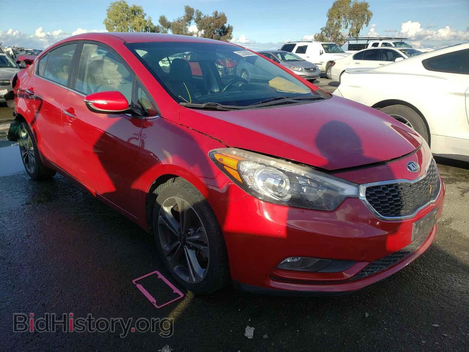 Photo KNAFX4A85E5111751 - KIA FORTE 2014