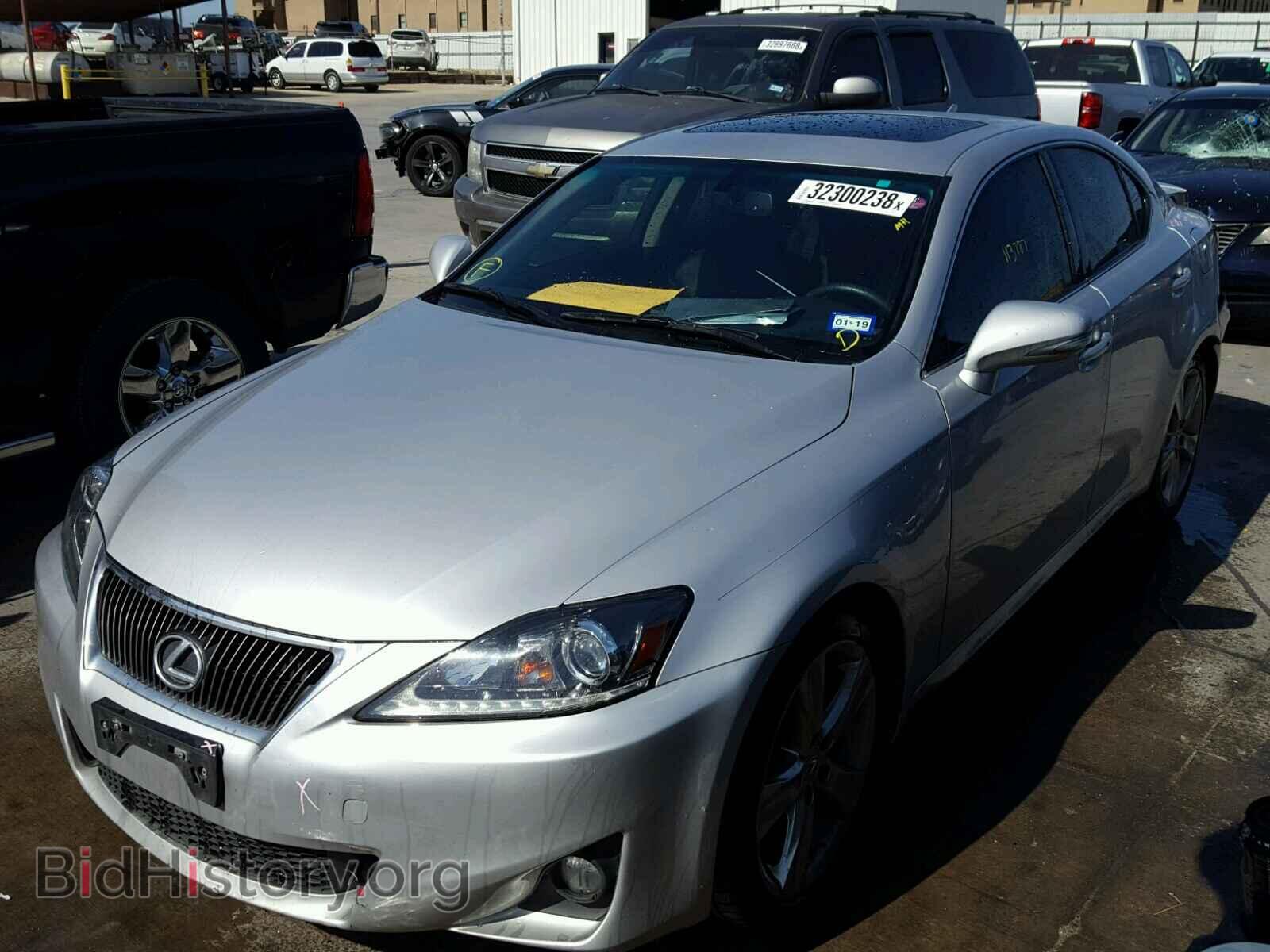 2012 LEXUS IS250 - VIN: JTHBF5C24C5174208 - Фото 2