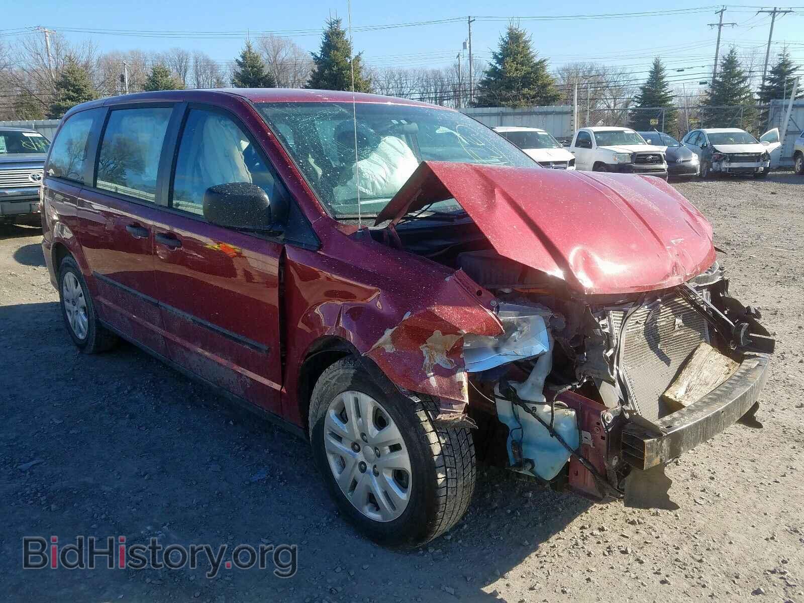 Фотография 2C4RDGBG3GR203589 - DODGE CARAVAN 2016