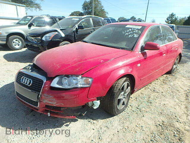 2006 AUDI A4 - VIN: WAUAF78E56A121392 - Фото 2