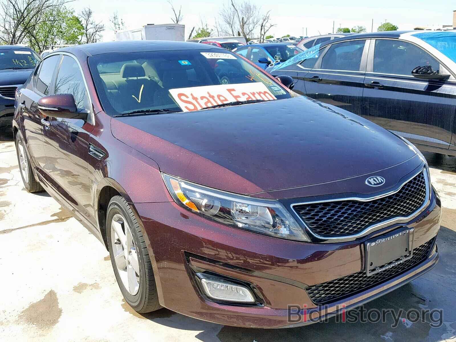 Фотография 5XXGM4A79EG309641 - KIA OPTIMA 2014