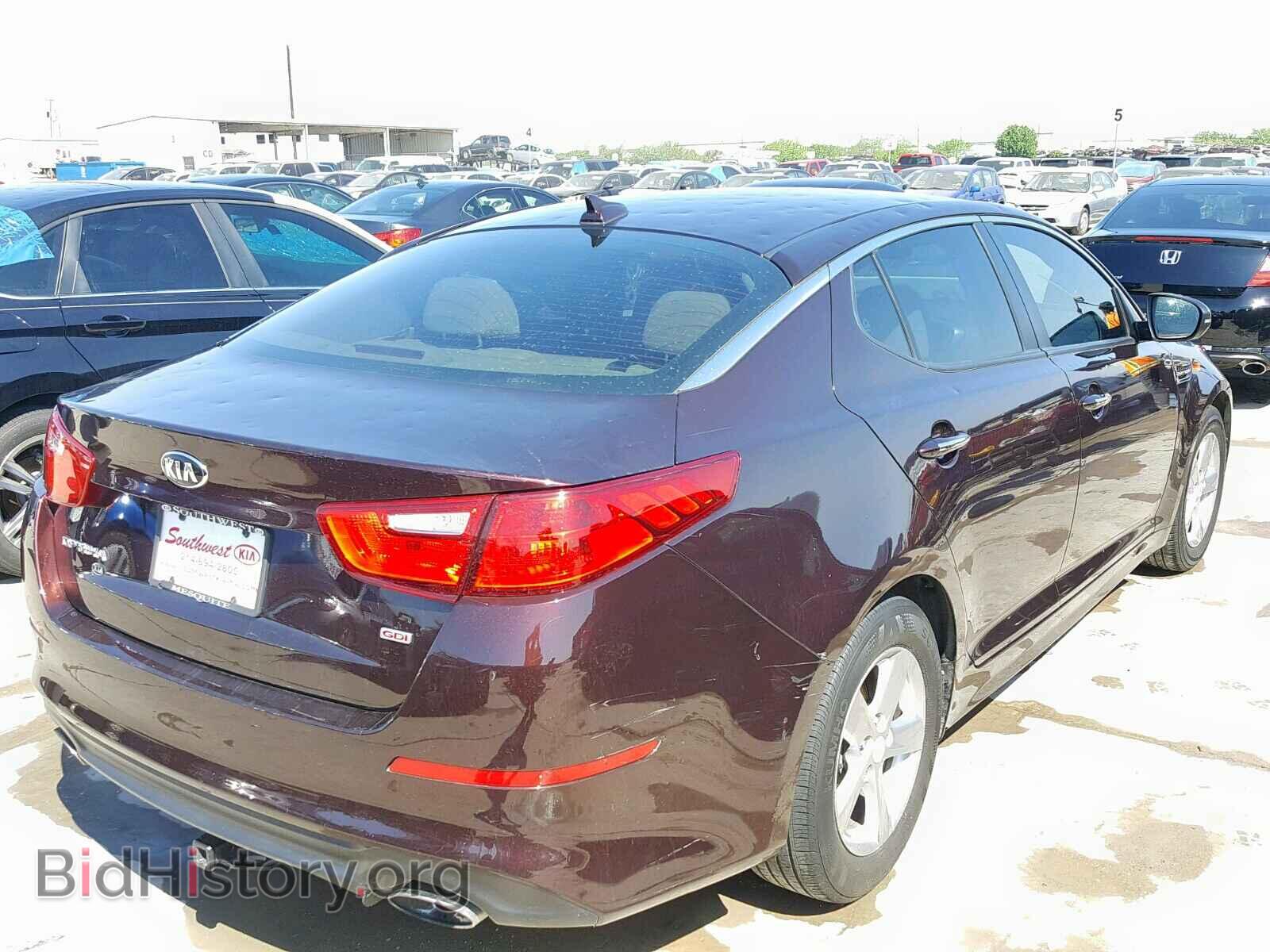 2014 KIA OPTIMA - VIN: 5XXGM4A79EG309641 - Фото 4