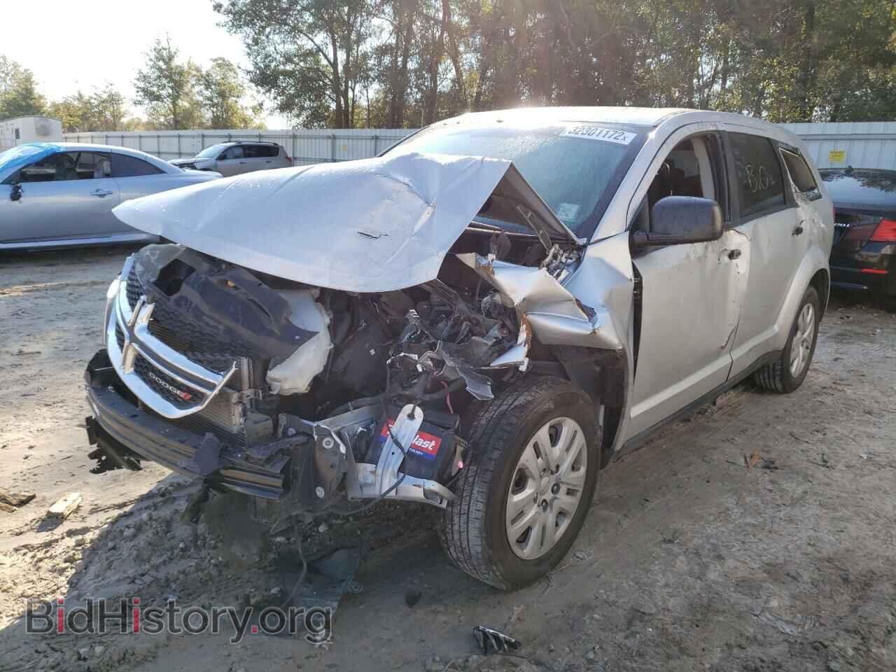 2014 DODGE JOURNEY - VIN: 3C4PDCAB3ET119398 - Фото 2