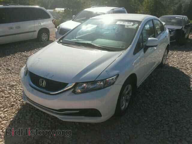 2013 HONDA CIVIC - VIN: 2HGFB2F55DH556553 - Фото 2