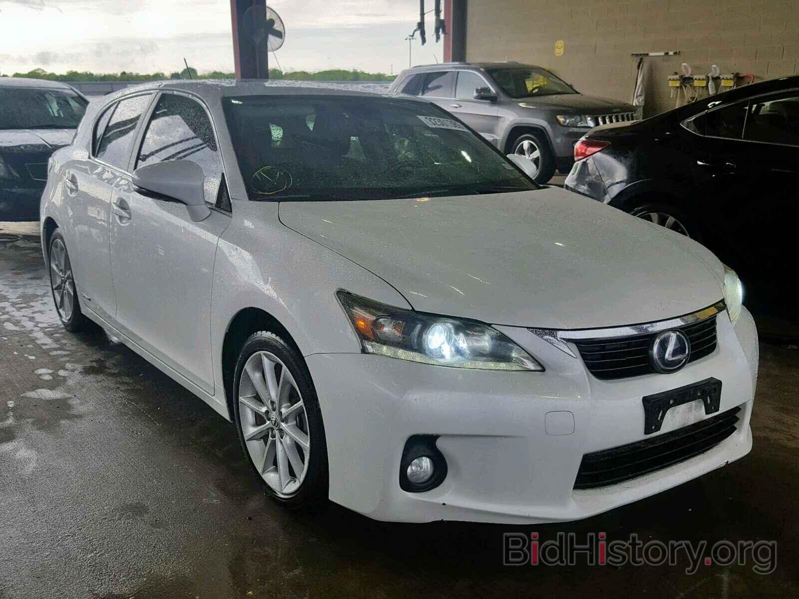 Photo JTHKD5BHXC2110266 - LEXUS CT 200 2012