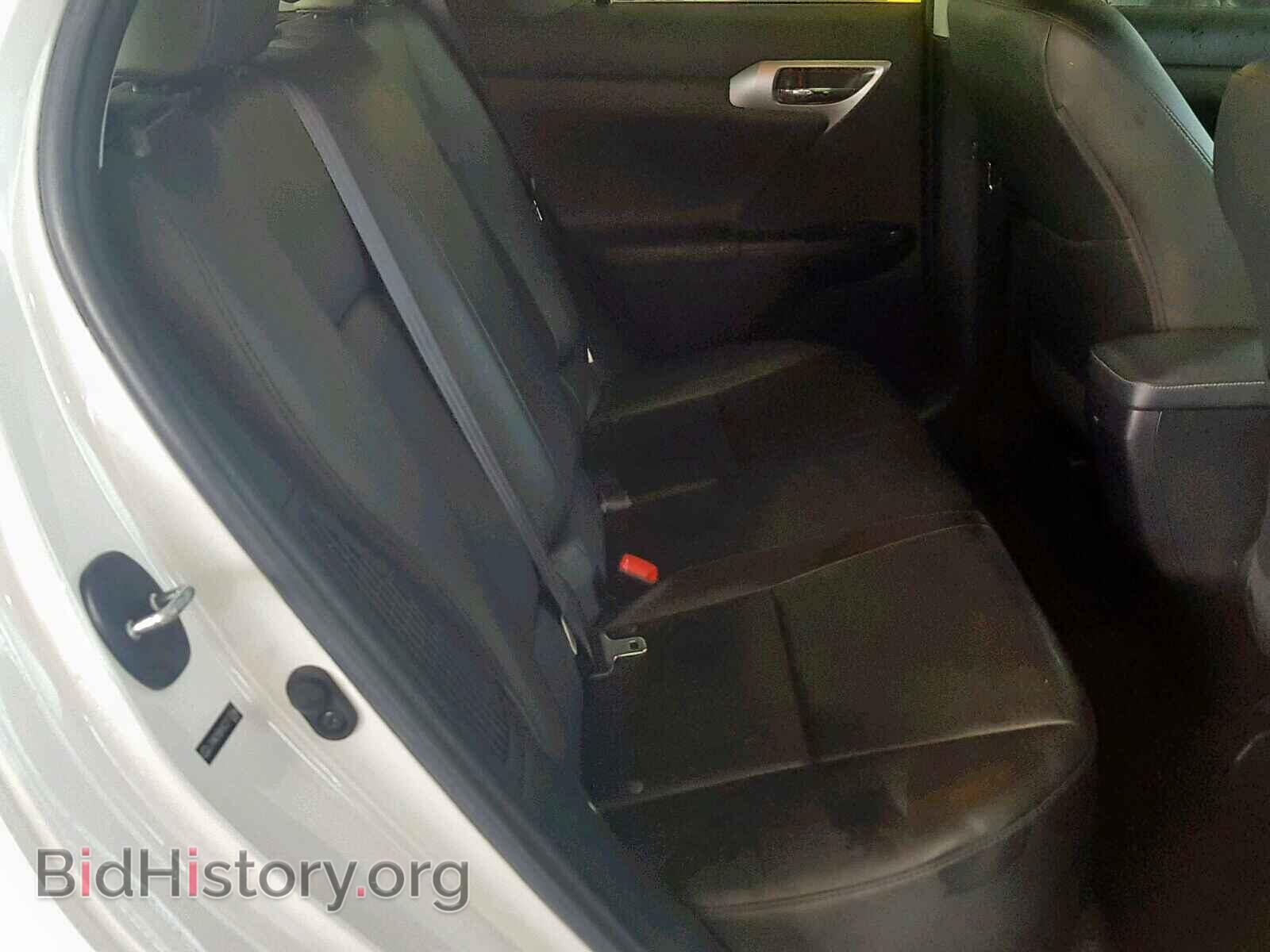 2012 LEXUS CT 200 - VIN: JTHKD5BHXC2110266 - Фото 6