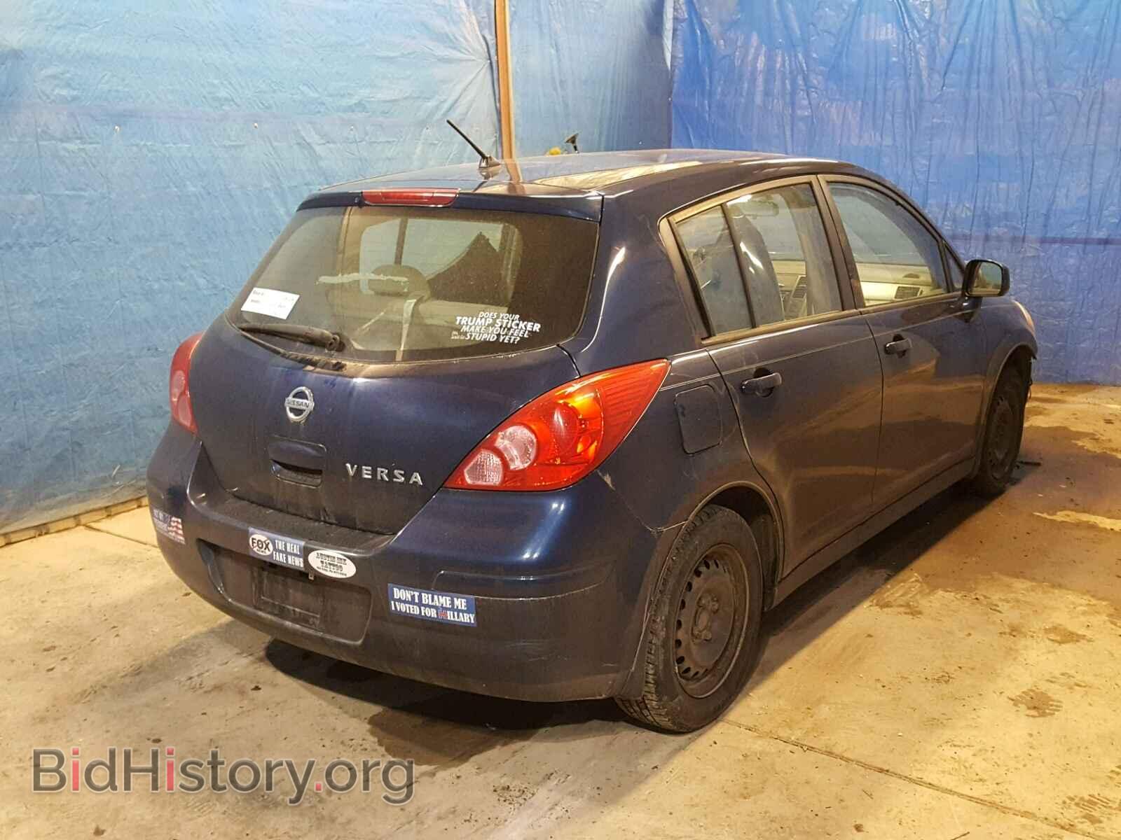 2007 NISSAN VERSA - VIN: 3N1BC13E97L355939 - Фото 4