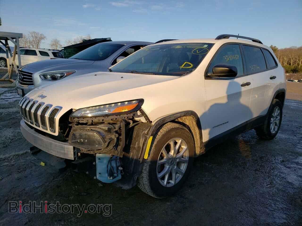 2016 JEEP CHEROKEE - VIN: 1C4PJMAB6GW170809 - Фото 2