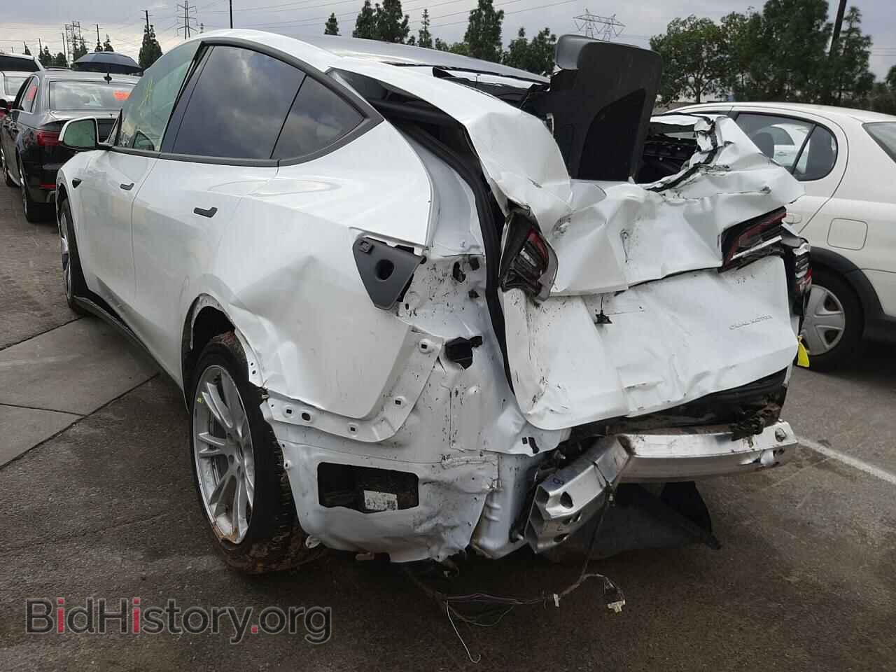 2021 TESLA MODEL Y - VIN: 5YJYGDEE4MF145625 - Photo 3