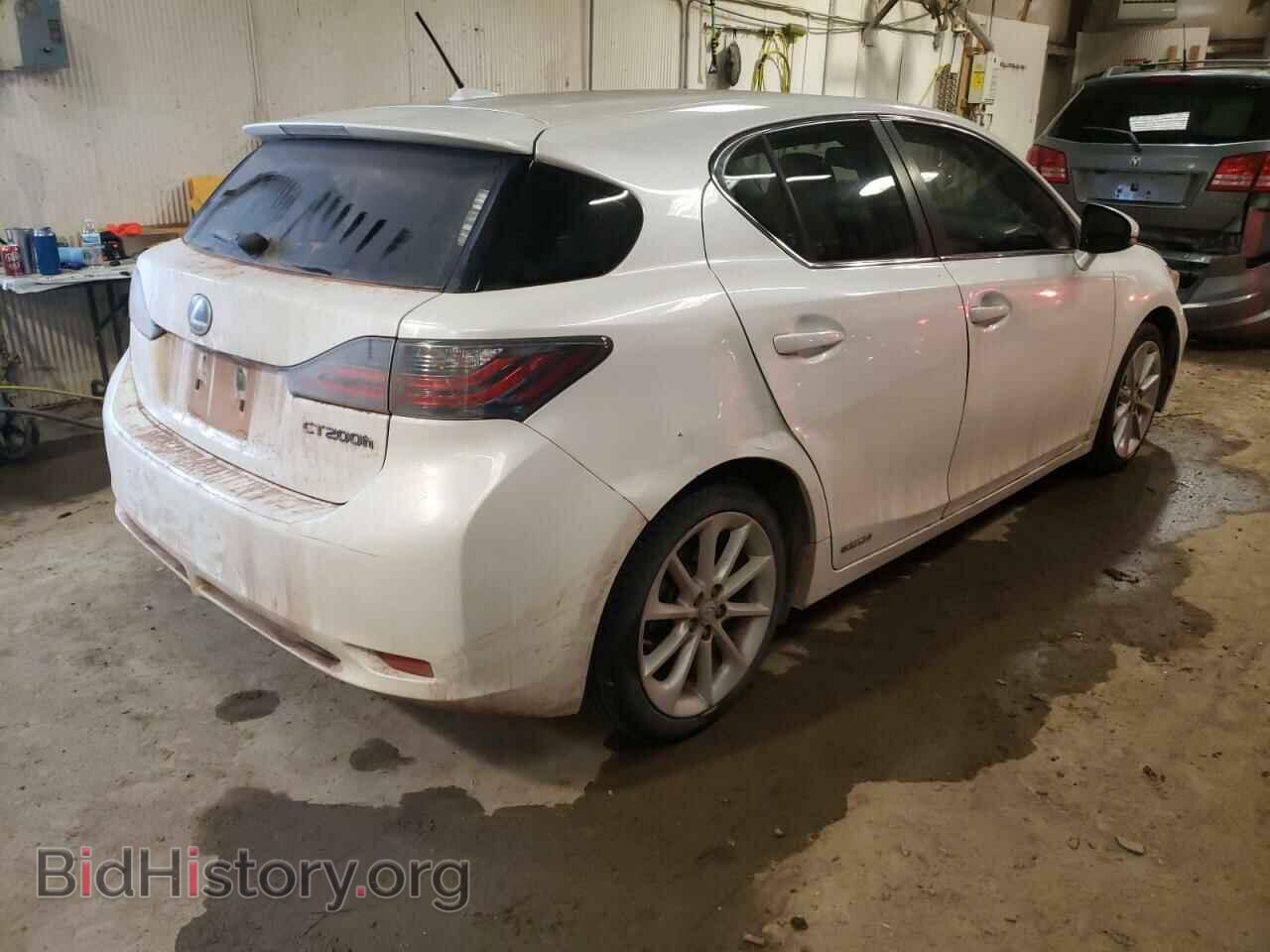 2012 LEXUS CT 200 - VIN: JTHKD5BHXC2118366 - Photo 4