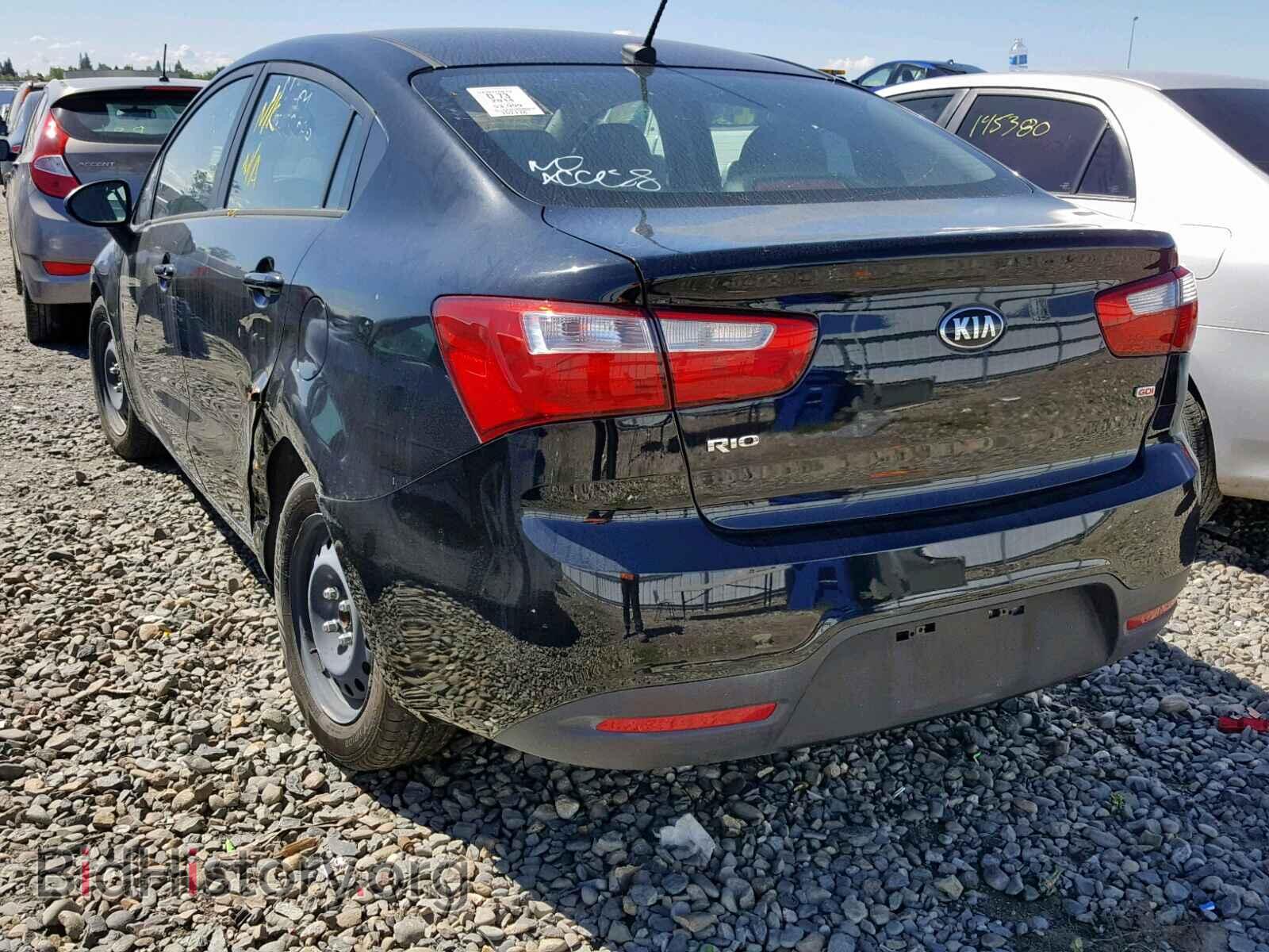 2014 KIA RIO - VIN: KNADM4A32E6393880 - Фото 3