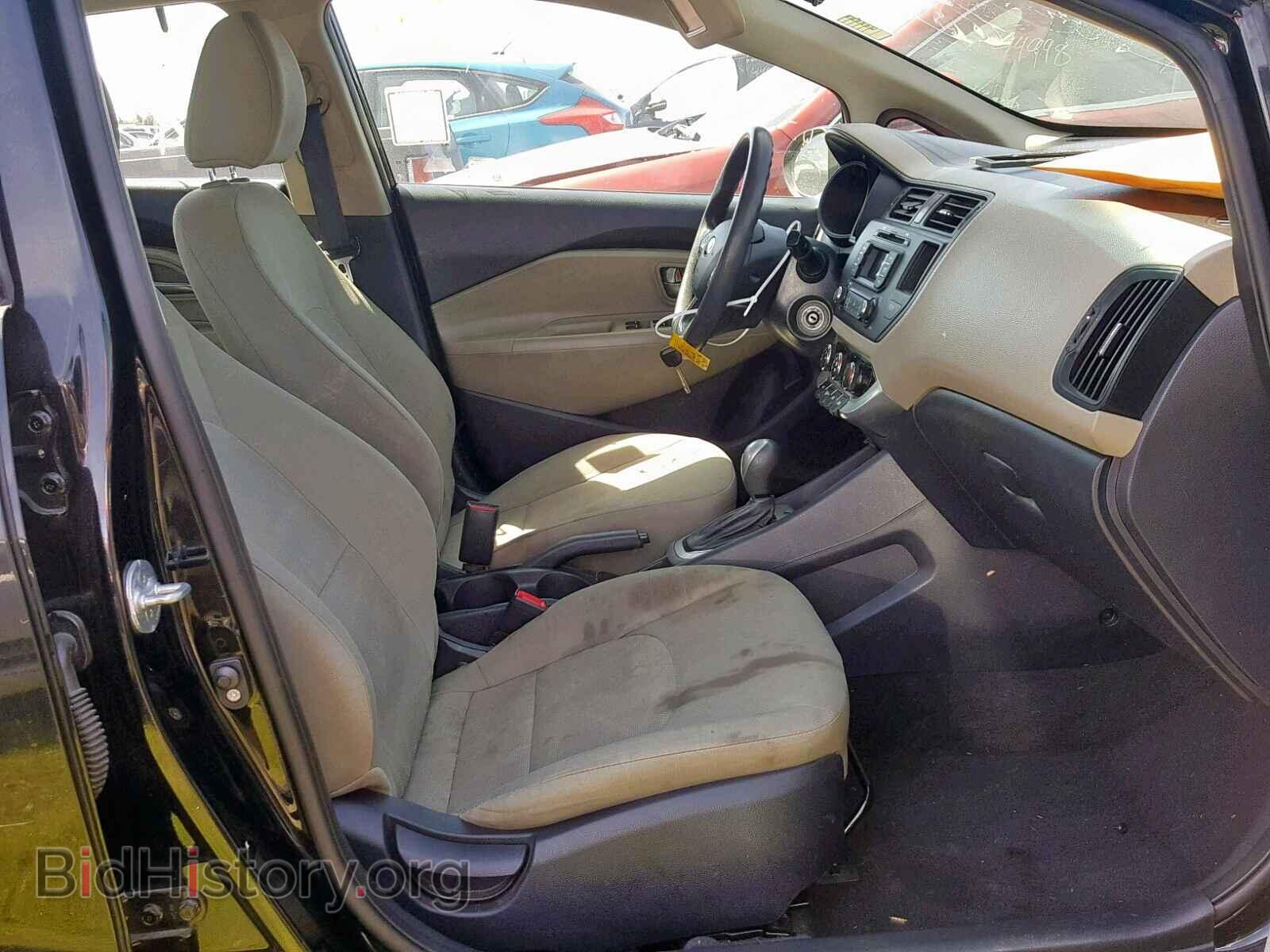 2014 KIA RIO - VIN: KNADM4A32E6393880 - Фото 5