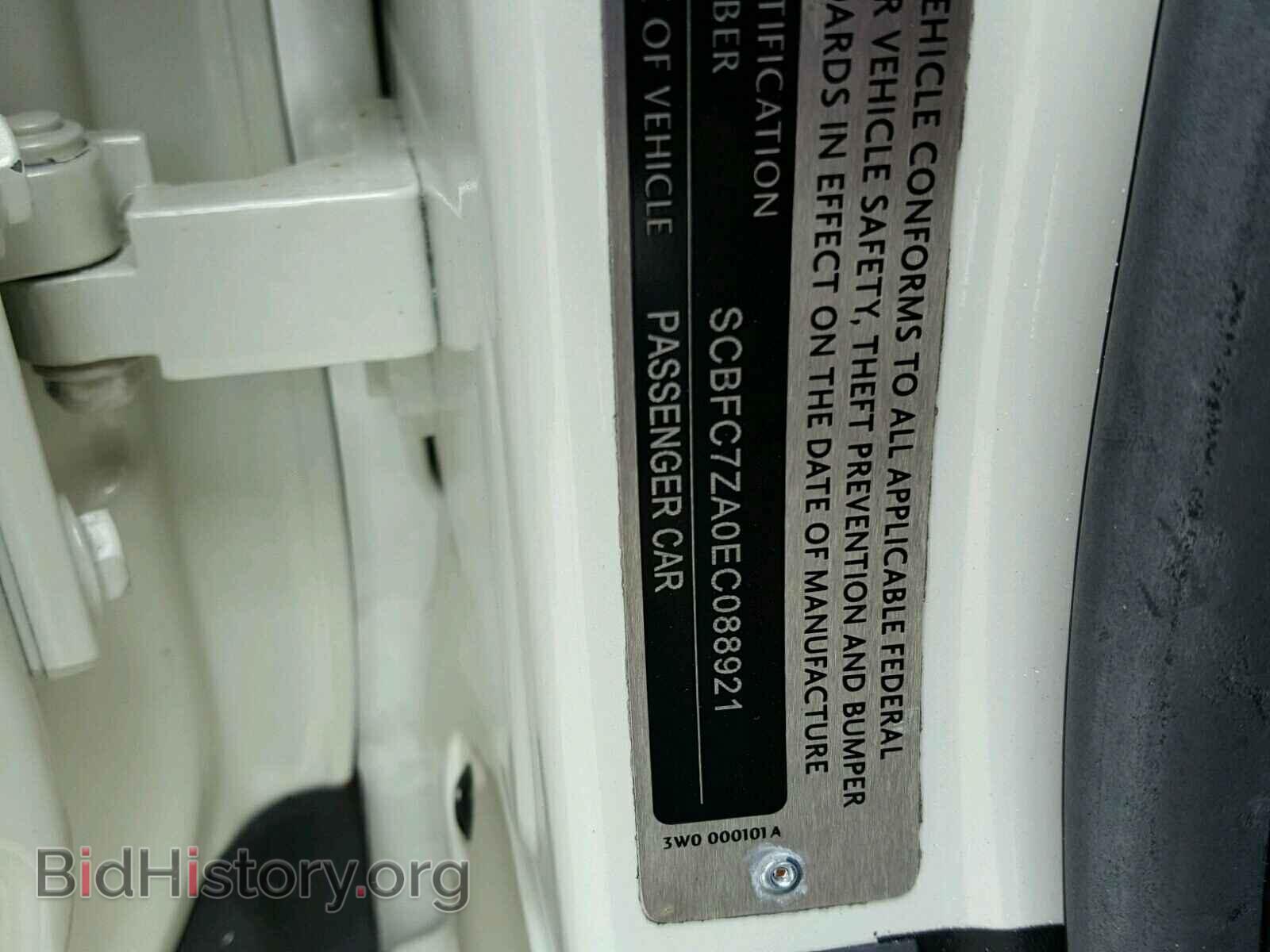 2014 BENTLEY ALL MODELS - VIN: SCBFC7ZA0EC088921 - Photo 10