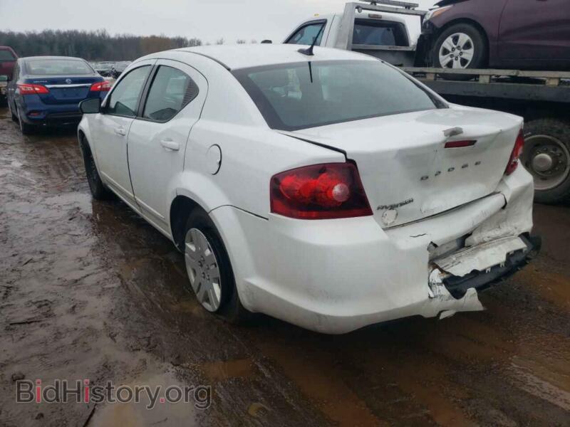 2012 Dodge AVENGER (VIN 1C3CDZAB4CN330516) — фото 3 из 10
