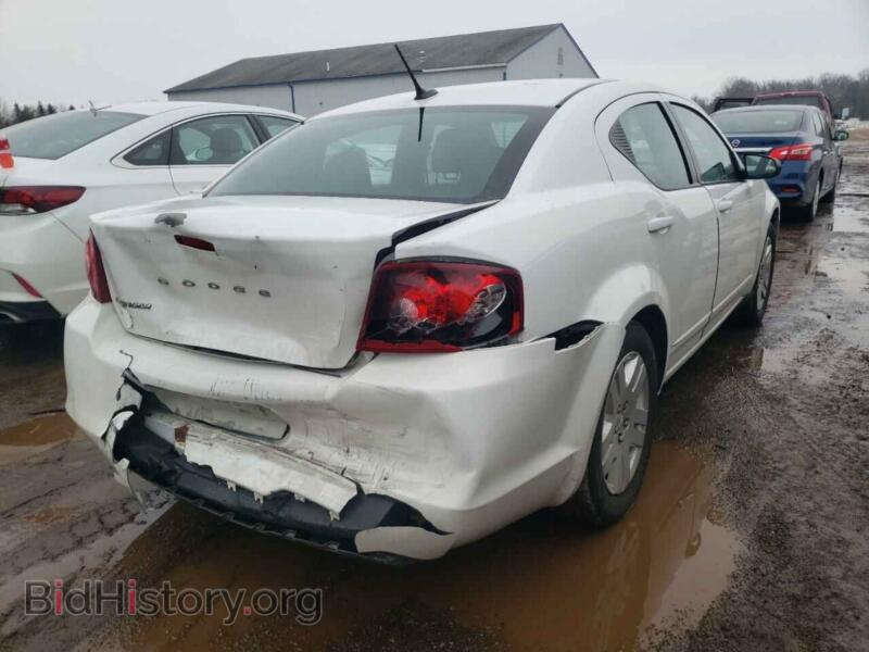 2012 Dodge AVENGER (VIN 1C3CDZAB4CN330516) — фото 4 из 10