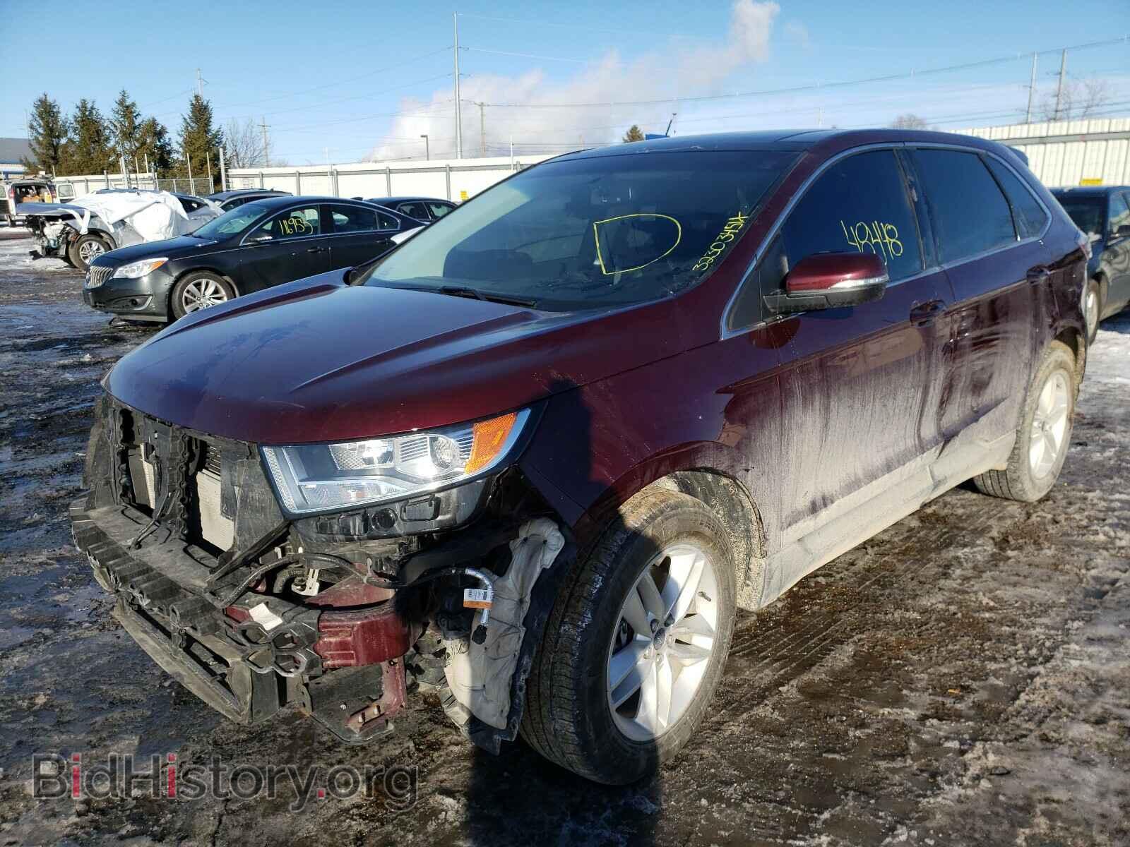2017 FORD EDGE - VIN: 2FMPK4J84HBB79007 - Фото 2