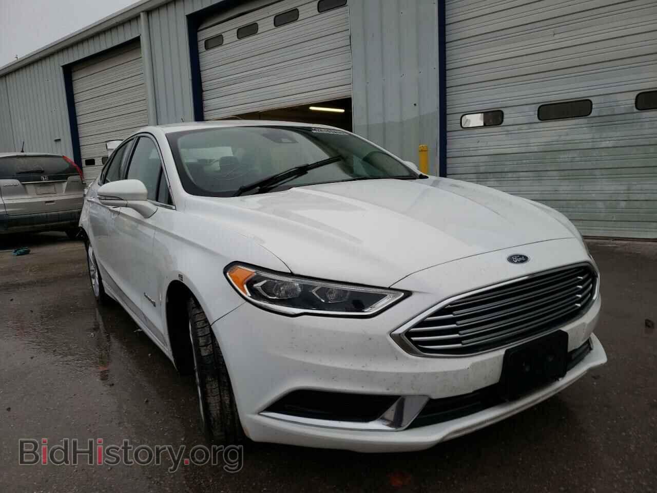 Photo 3FA6P0LU3JR118622 - FORD FUSION 2018