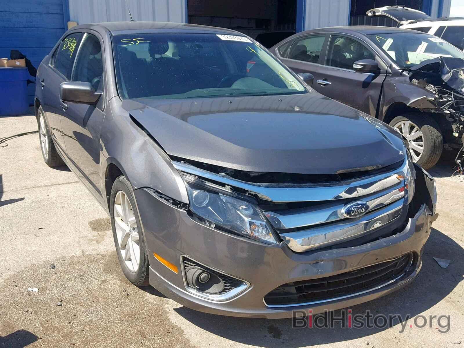 Photo 3FAHP0JA7CR104081 - FORD FUSION SEL 2012