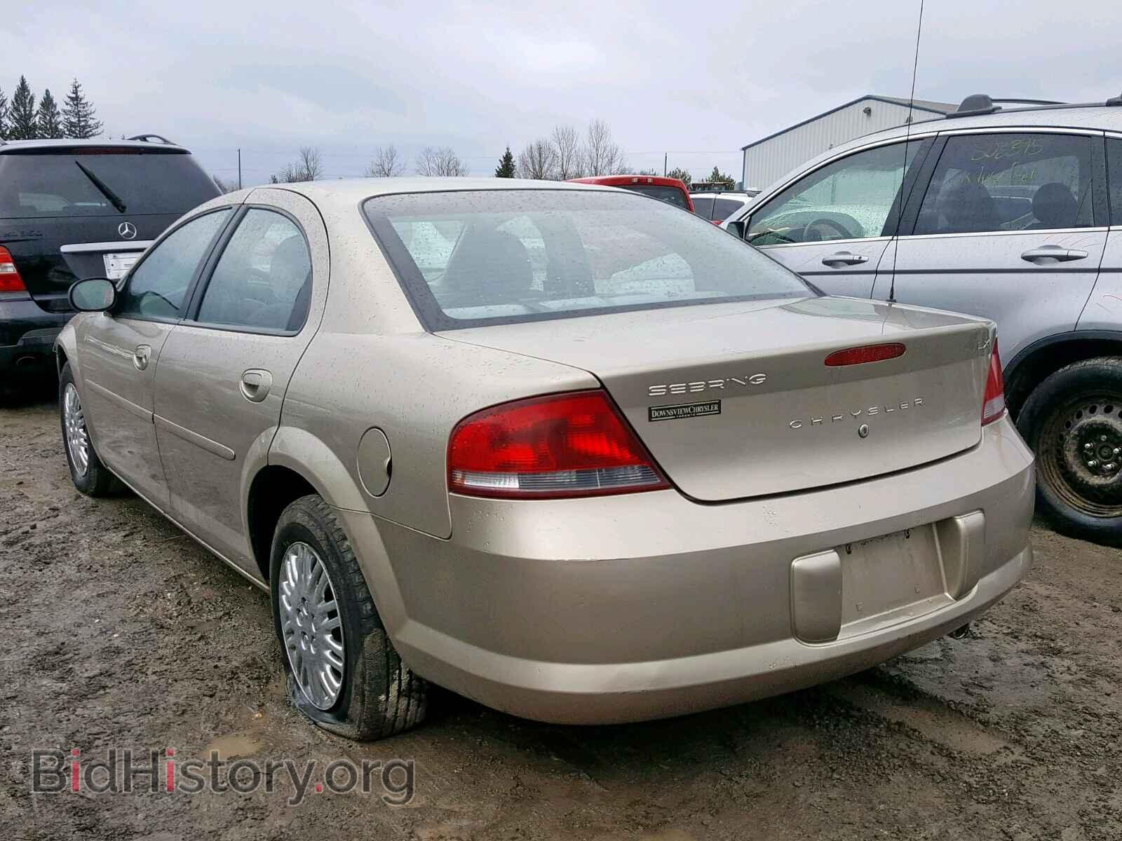 2002 CHRYSLER SEBRING - VIN: 1C3EL46R82N335432 - Фото 3