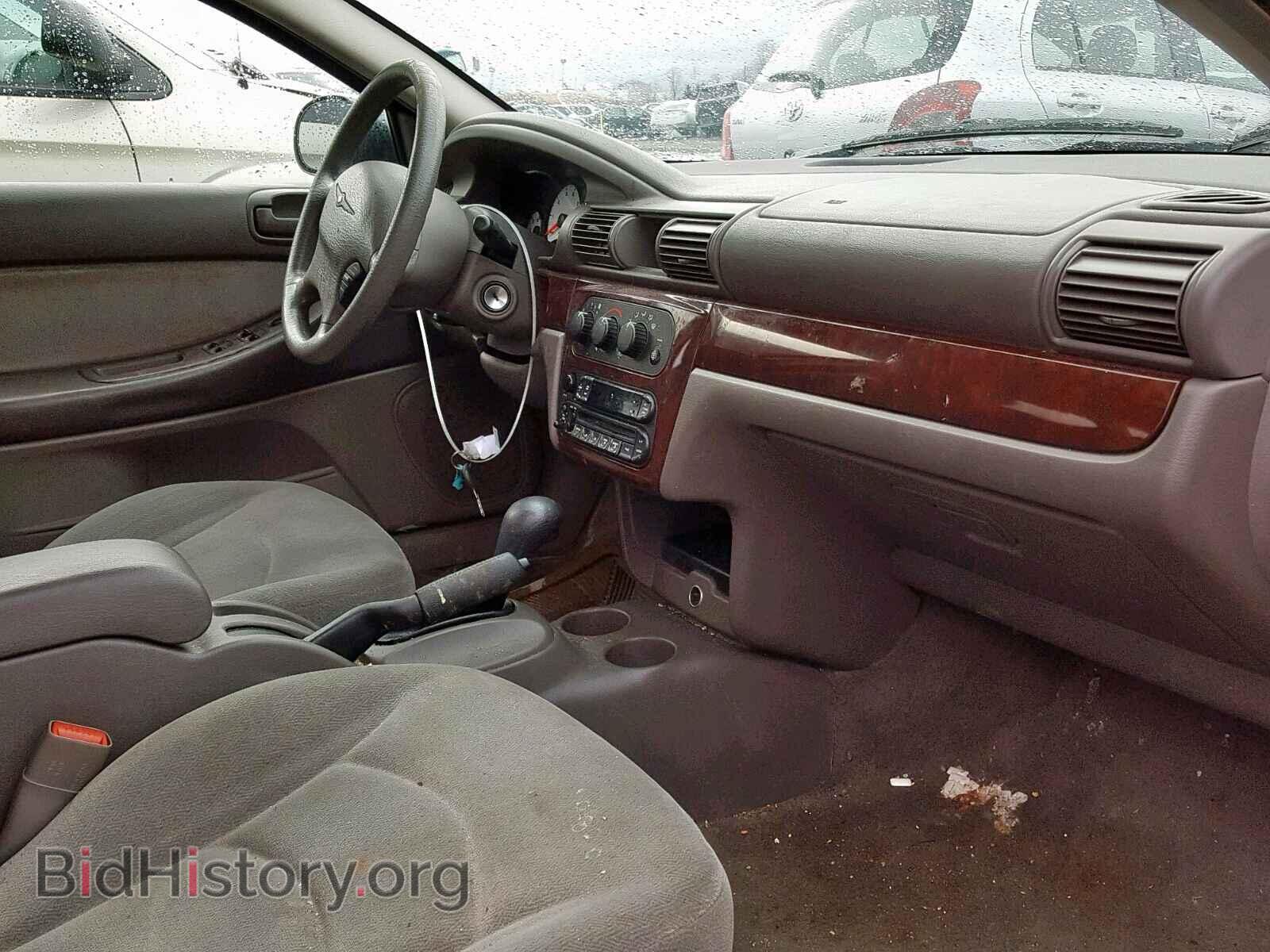 2002 CHRYSLER SEBRING - VIN: 1C3EL46R82N335432 - Фото 5