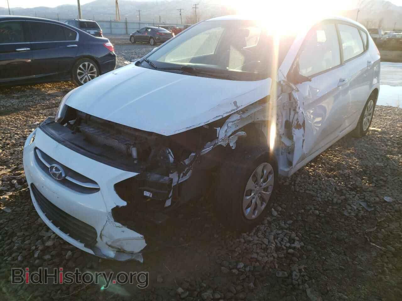 2017 HYUNDAI ACCENT - VIN: KMHCT5AE0HU334833 - Фото 2
