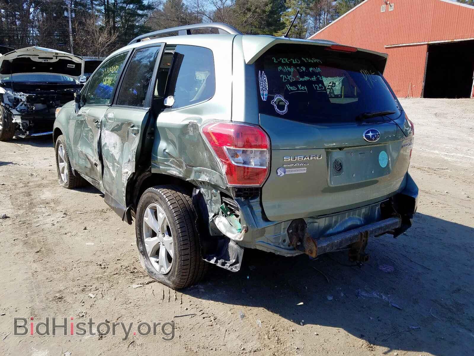 2015 SUBARU FORESTER - VIN: JF2SJAHC5FH434503 - Фото 3