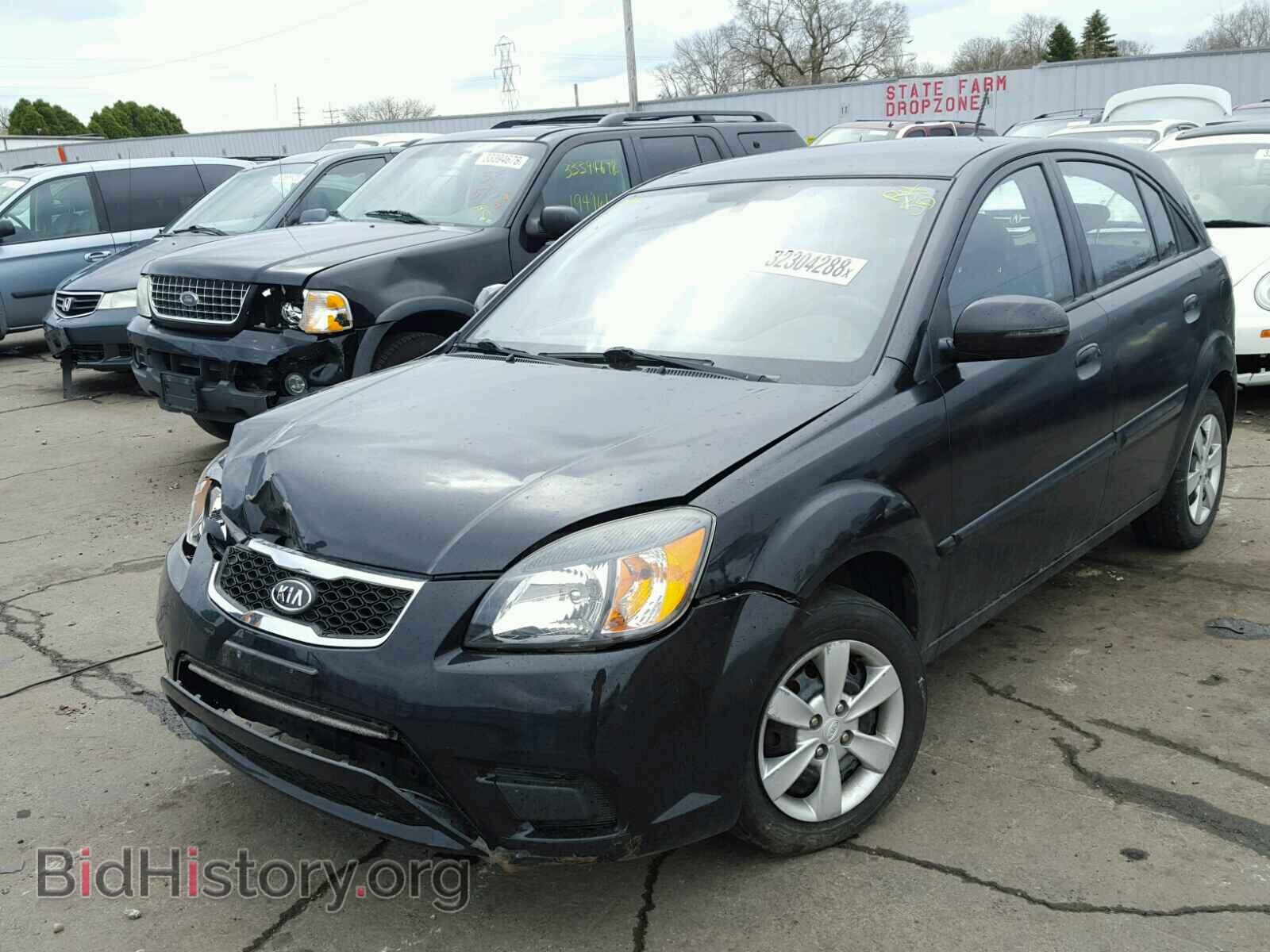 2011 KIA RIO BASE - VIN: KNADH5A30B6799775 - Фото 2