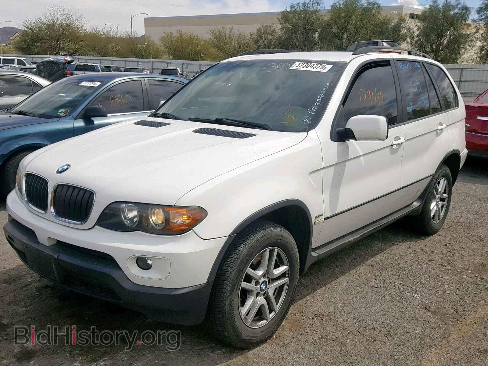 2006 BMW X5 - VIN: 5UXFA13546LY41376 - Фото 2
