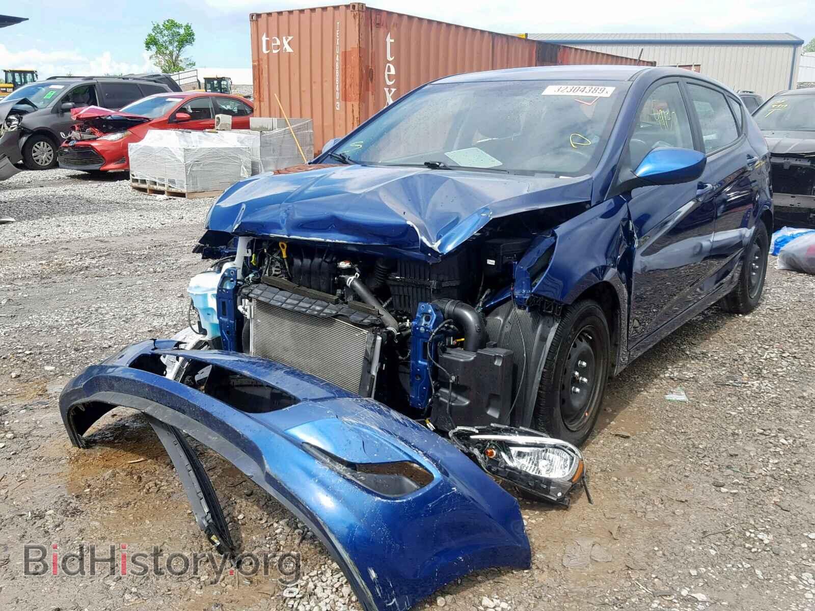 2017 HYUNDAI ACCENT - VIN: KMHCT5AE2HU311392 - Фото 2