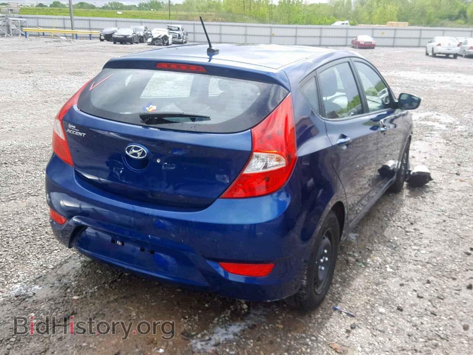 2017 HYUNDAI ACCENT - VIN: KMHCT5AE2HU311392 - Фото 4