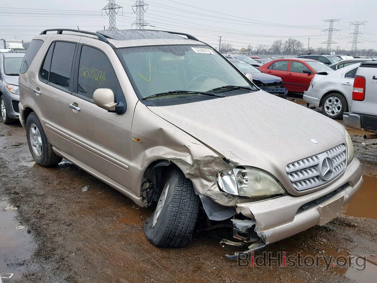 Photo 4JGAB54E61A229551 - MERCEDES-BENZ ML 320 2001