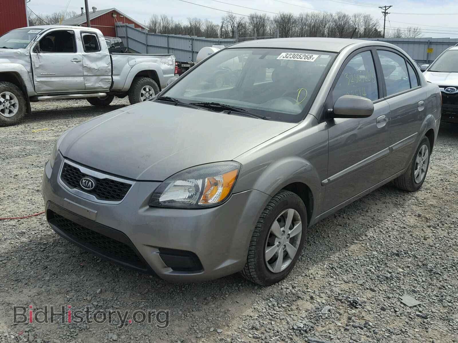 2011 KIA RIO BASE - VIN: KNADH4A35B6955366 - Photo 2
