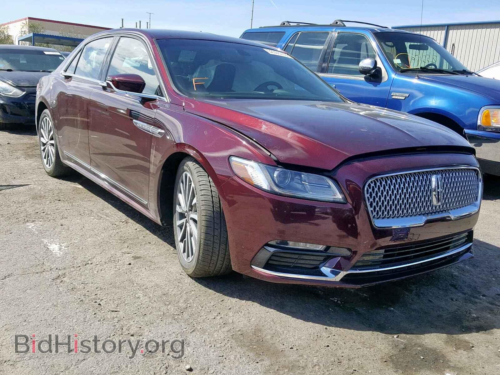 Фотография 1LN6L9SK3H5637589 - LINCOLN CONTINENTL 2017