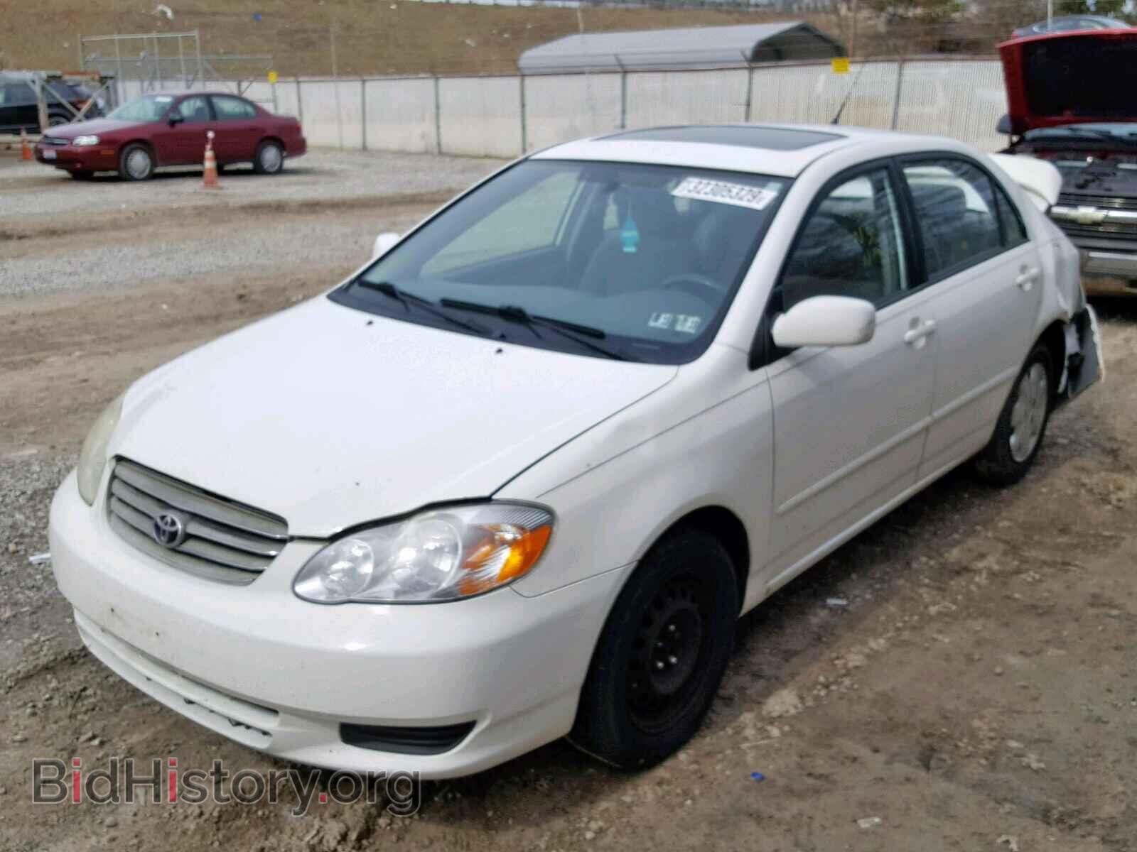 2003 TOYOTA COROLLA - VIN: 2T1BR38E43C157363 - Photo 2