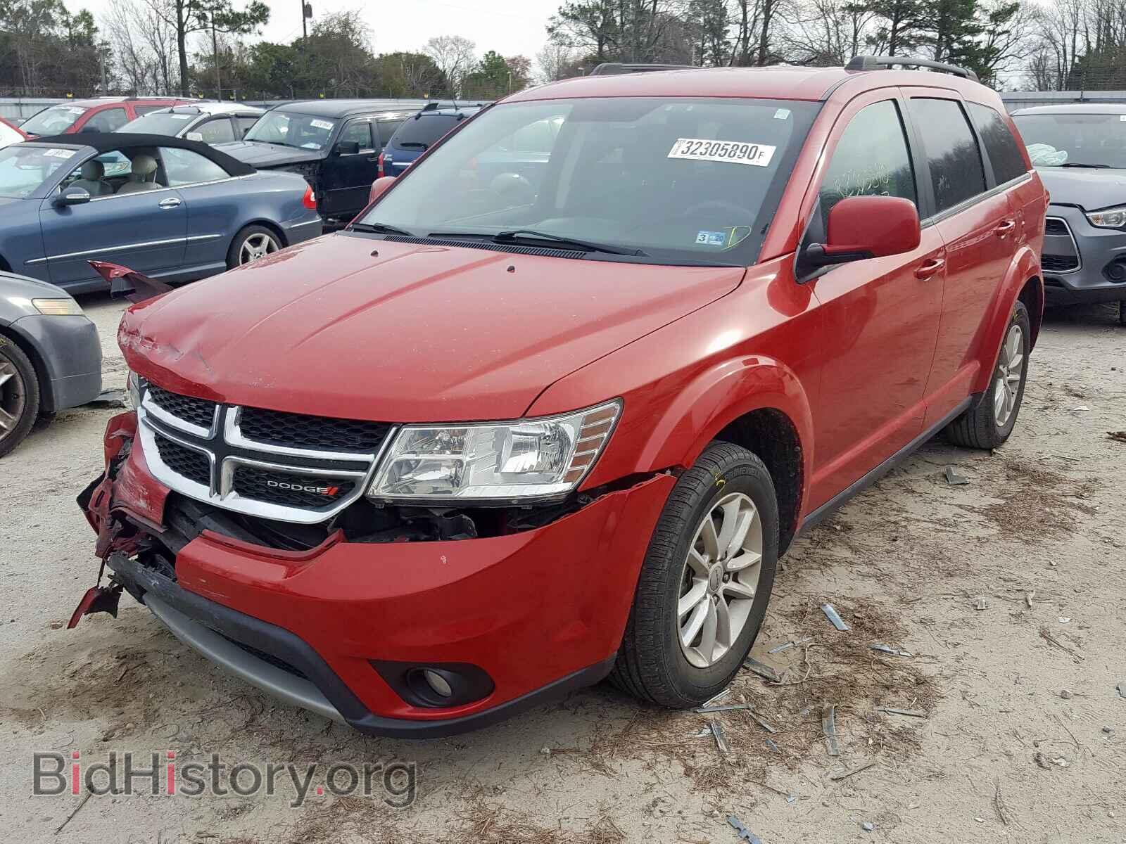 2016 DODGE JOURNEY - VIN: 3C4PDCBG6GT224952 - Фото 2